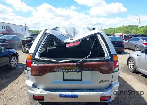 2003 Mitsubishi Montero Sport Es/Ls из США, поврежденный, VIN JA4MT21H13J038001